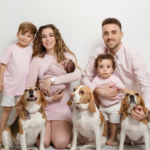 Diogo Jota with his family. Wife and three children